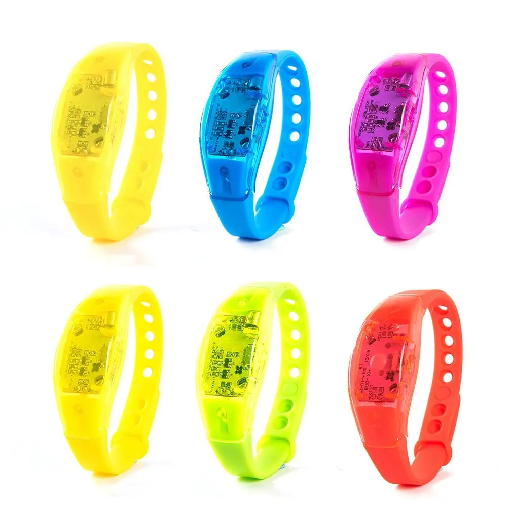 Adjustable Led Bracelet Outdoor Cycling Night Running Men Women Sporting Goods Customizable Logo Bracelet