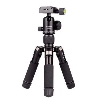 

XILETU FM5S-MINI Lightweight Alluminum Tripod Tabletop Mini Travel Stand Tripod with 360 Degree Ball Head For Digital Camera