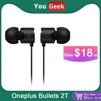 

Original OnePlus Bullets 2T Type-C Bullets Earphones Headsets With Mic For Oneplus 7T Pro/ 7 Pro /6T