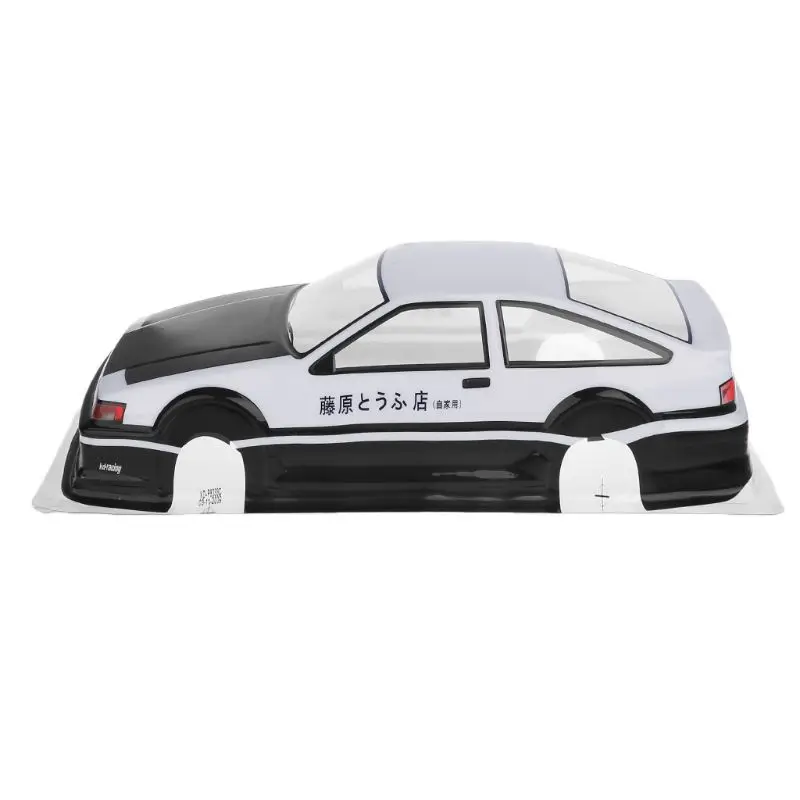 RC 1:10 масштаб на дороге Дрифт автомобиль окрашенный ПВХ корпус 190 мм для Toyota Corolla AE86