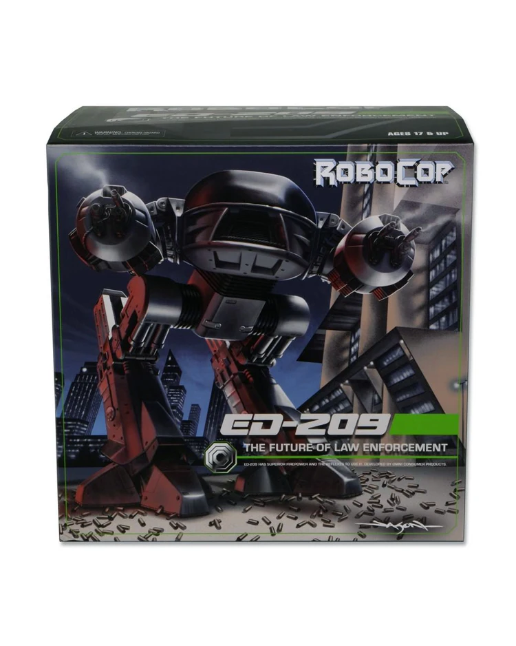 1/12 Новое поступление NECA ROBOTCOP ED-209 ED209 MMS204 фигурка робота