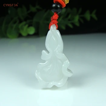 

CYNSFJA Real Certified Natural Grade A Burmese Jadeite Amulets Cabbage Jade Pendant High Quality Hand-Carved Wonderful Gifts