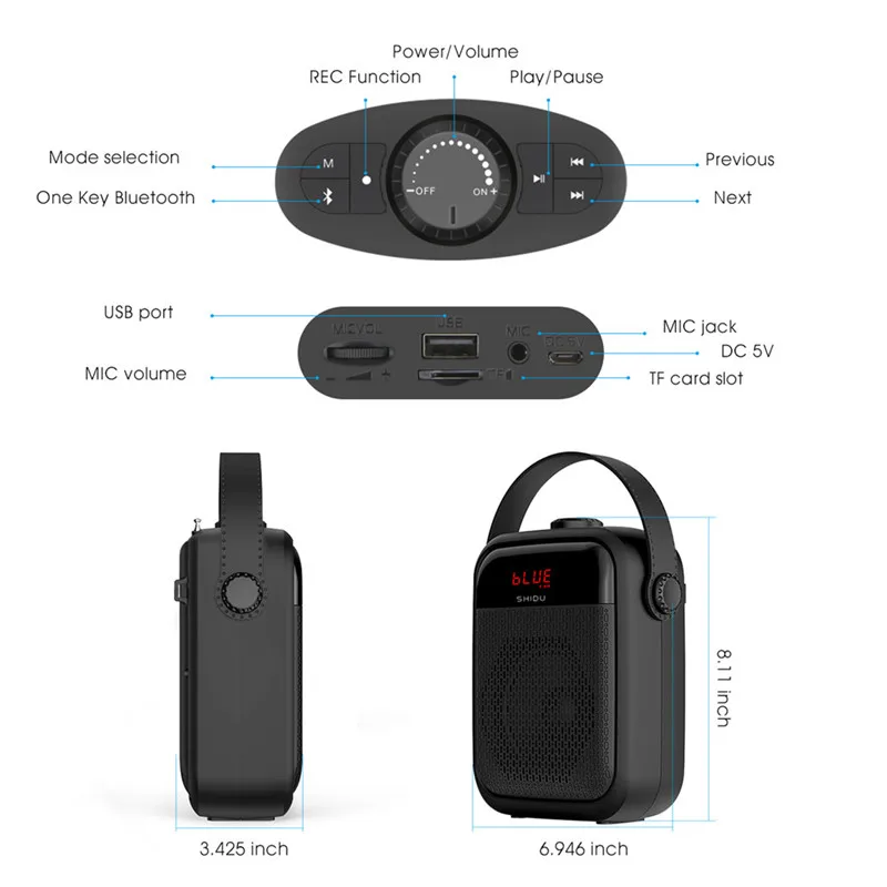 TZT Vaxis ATOM 500 Wireless Image Transmission HD