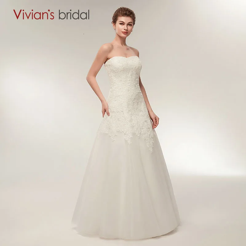 Vestido de noiva простое свадебное платье Вивиан Свадебные спинки без Рукавов Кружево трапециевидной формы свадебное платье 2018