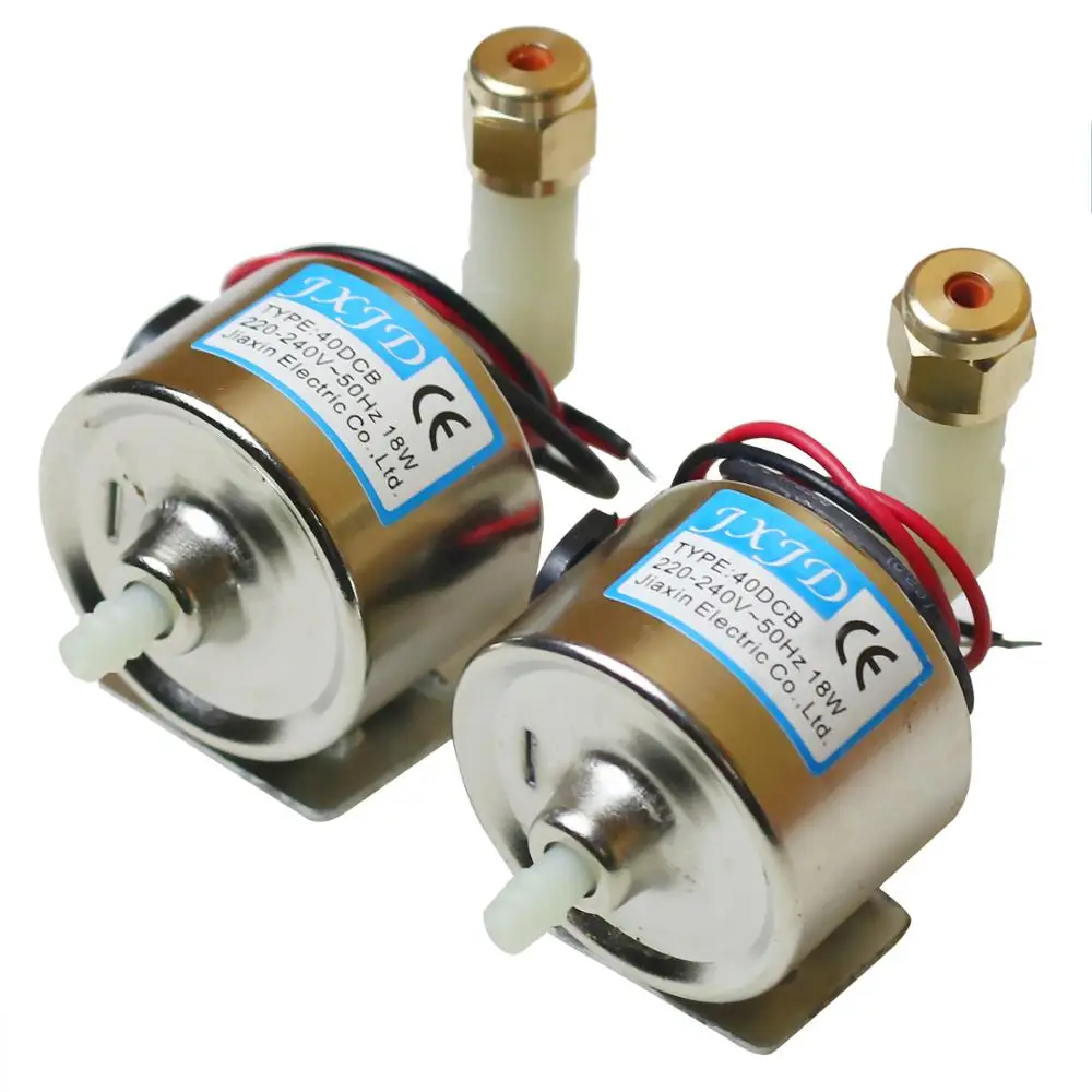 2 шт./лот AC 110 V-220 V 18 Вт масляный насос 40DCB этап вечерние Запчасти для 400 W 600w 900w машинка для дыма