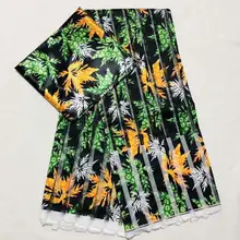 Модальная эластичная атласная шелковая ткань Африканская мягкая восковая ткань с принтом 2 ярда шифон 4 ярда audel modell ИМИТИРОВАННАЯ Анкара ткань 110301