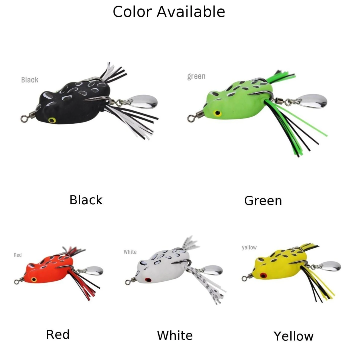 Mini Artificial Frog Fake Fishing Bait 3.2cm 5.5g With Sequin Simulation Lure  Fishing Lures