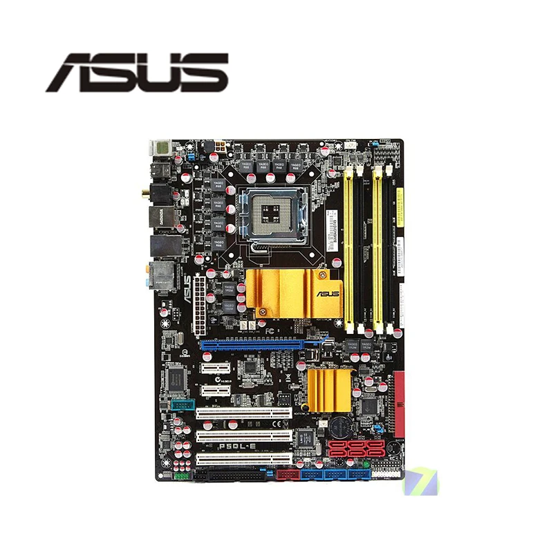 Материнская плата для настольного компьютера Asus P43 Socket LGA 775 Q8200 Q8300 DDR2