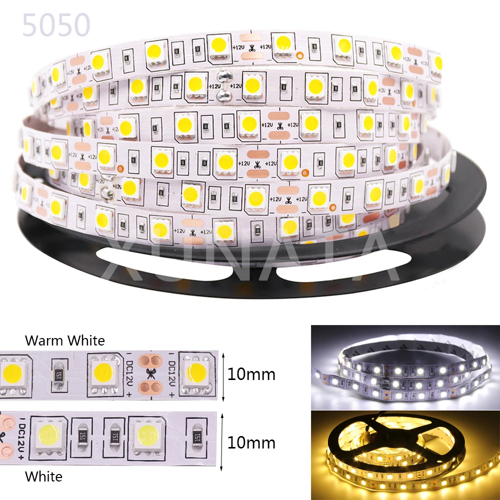 5 м 300 светильник 5050 5054 Водонепроницаемая светодиодная лента 12 в RGB RGBW RGBWW