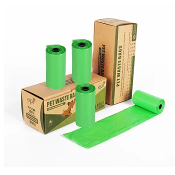 

10rolls/set Environmental Pet Dog Cat Poop Garbage Bags Protection Leak-Proof Biodegradable Clean-up Waste Pick Up Clean Bag