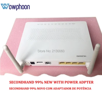 

Used HG8546M 99% New Huawei HG8546M FTTH GPON ONU ONT Modem 1GE+3FE+WIFI+USB+TEL English software with Power adapter