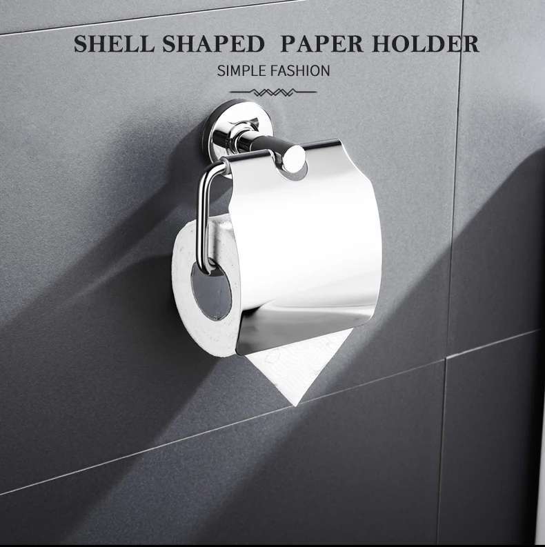 Bathroom Toilet Roll Paper Holder Wall Mount Stainless Steel Bathroom Wc Paper Holder Tissue Box Paper Holders Aliexpress