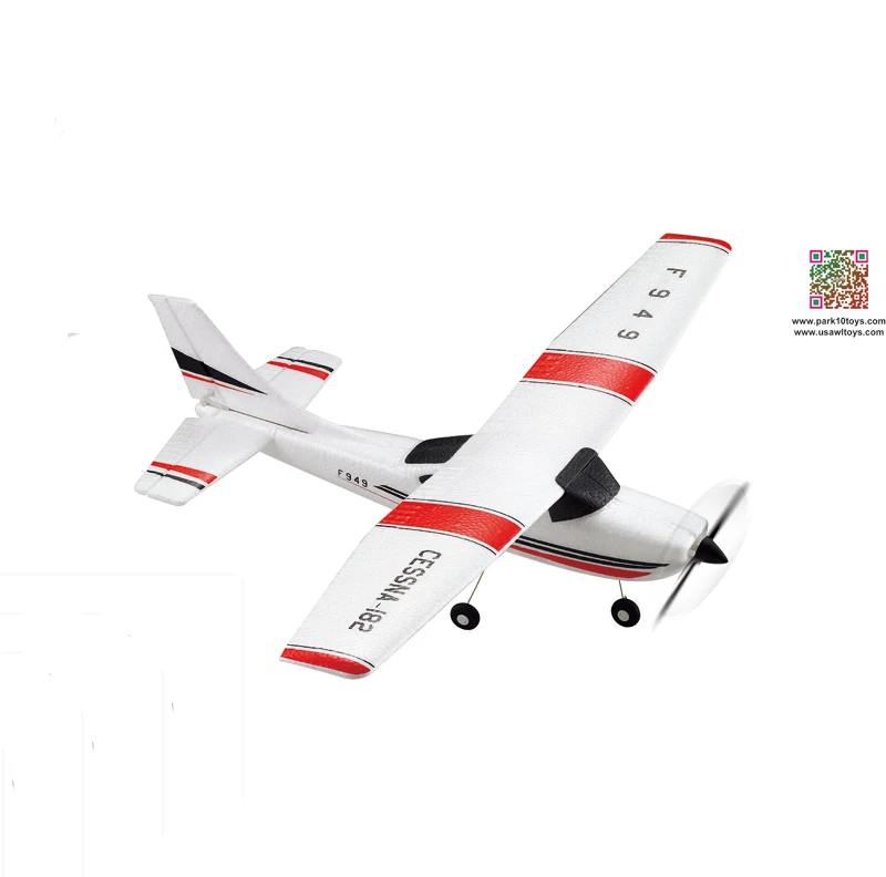 WLtoys F949 2,4G 3Ch RC самолет с фиксированным крылом самолет наружные игрушки Дрон RTF обновленная версия цифровой сервопривод пропеллер, сильная посылка