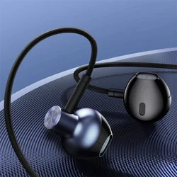 Baseus Bass Sound In-Ear Sport Earphones with Mic (H19 Black)