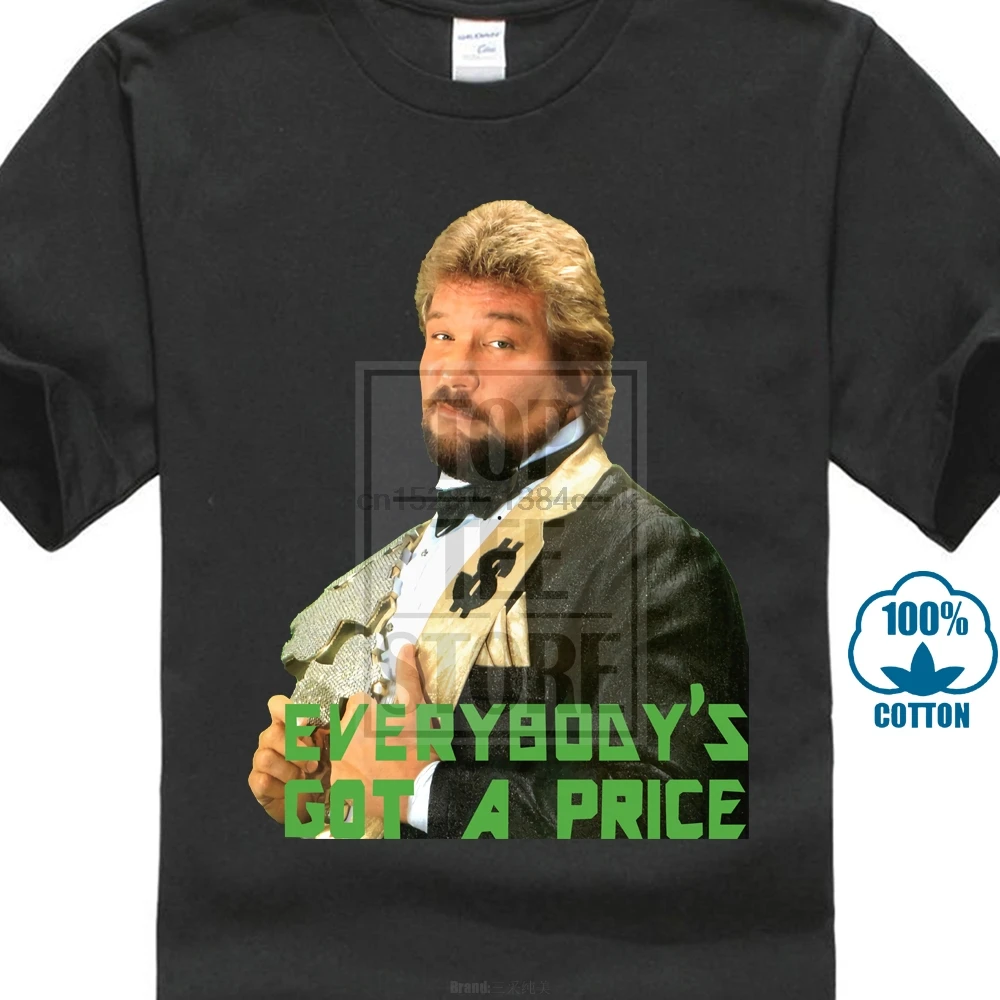 Million Dollar Man Wwf футболка для школьной борьбы или крутая Повседневная с длинными