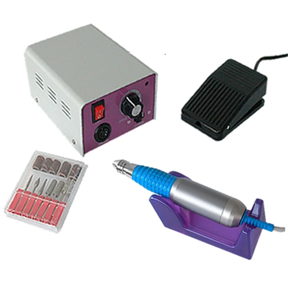 

Electric Nail Art Drill Set Free 6 Bits Acrylic Electric Manicure Too(EU Plug)