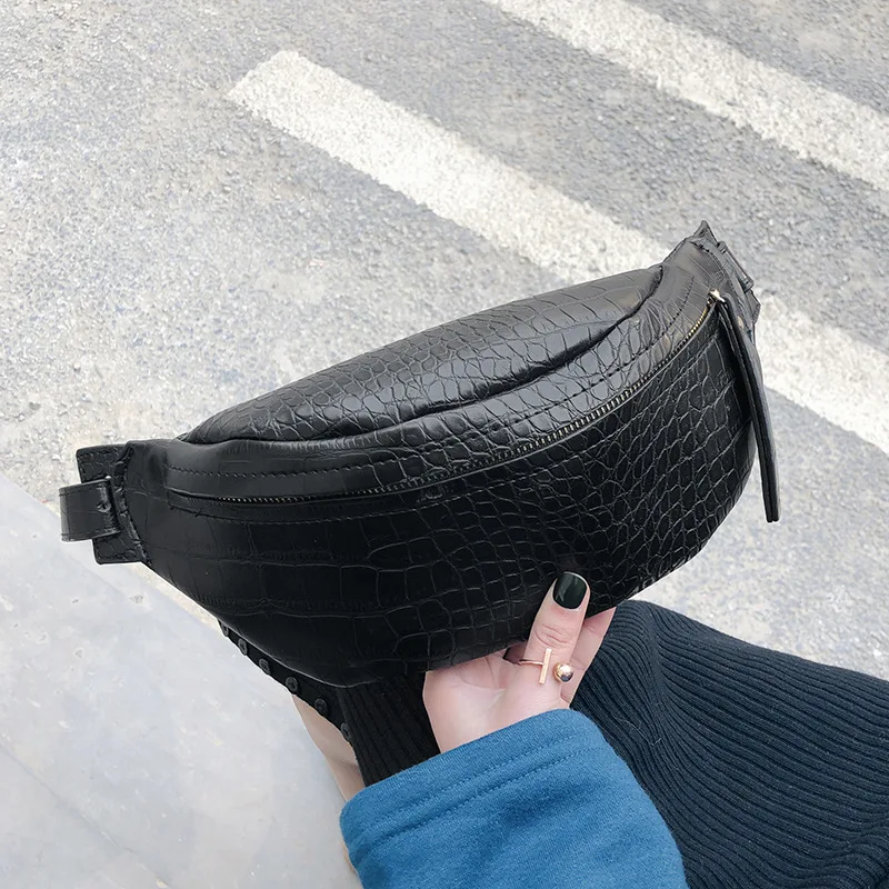 

Women bag crocodile multicolor messenger chest bag clutch female Pu leather handbag cross body bag Fashion high quality