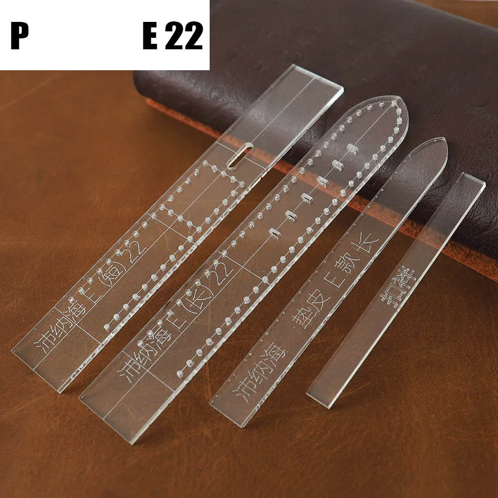 Leather Craft Transparent Acrylic Watch Strap Template - DIY Supplies