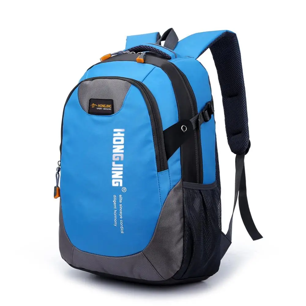 Sky Blue Сумка для альпинизма, унисекс, для отдыха на природе, кемпинга, путешествий, туризма, студенческий рюкзак, сумки, спортивная сумка, для альпинизма, водонепроницаемая - Цвет: Sky Blue