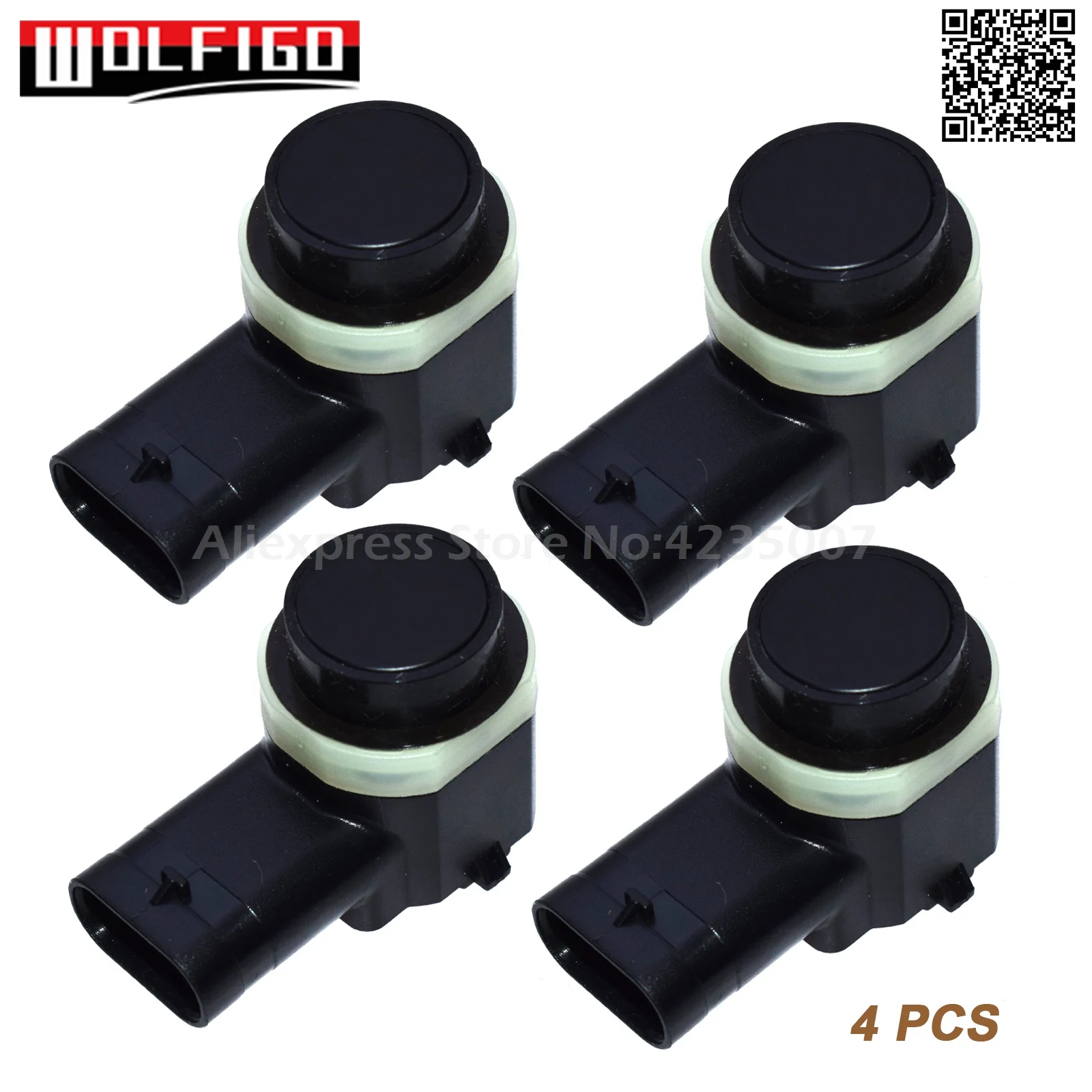Датчик парковки WOLFIGO 3C0919275S для Volkswagen J-etta MK5 Golf 6 Passat B6 1S0919275 4H0919275 PDC 1S0 919 275C New |