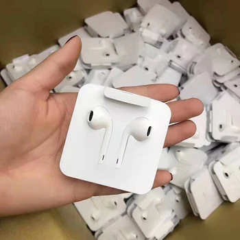

20 pieces/lot Lighting Earphone For iphone With Microphone In-Ear Stereo Sport Headphone for Apple iPhone 8 7 Plus X XS MAX XR