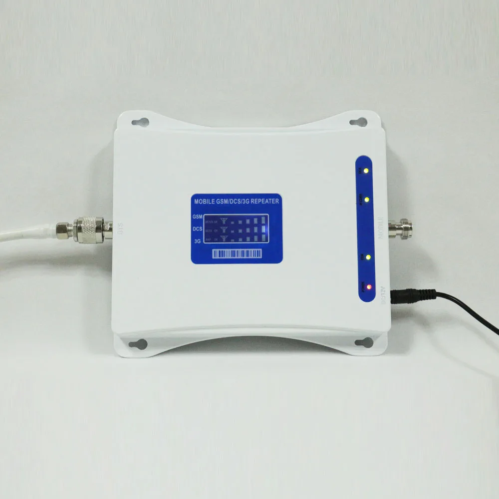 ZQTMAX 70dB 2G 3g 4G трехдиапазонный мобильный ретранслятор сигнала GSM 900 DCS 1800 WCDMA 2100 LTE сотовый усилитель сигнала