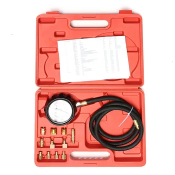 

0~400PSI 0-35Bar Auto Car Wave Box Cylinder Oil Pressure Meter Tester Oil Petrol Diesel Pressure Gauge Meter Tester Wave Box Set