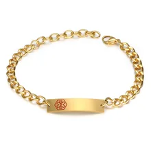 Независимая станция Горячая медицинский знак титана стали высокого качества браслет двойной змеи и трость