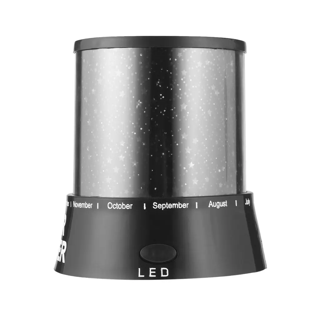 1 шт. Удивительный мигающий цветной Звездный Ночной свет прекрасный проектор