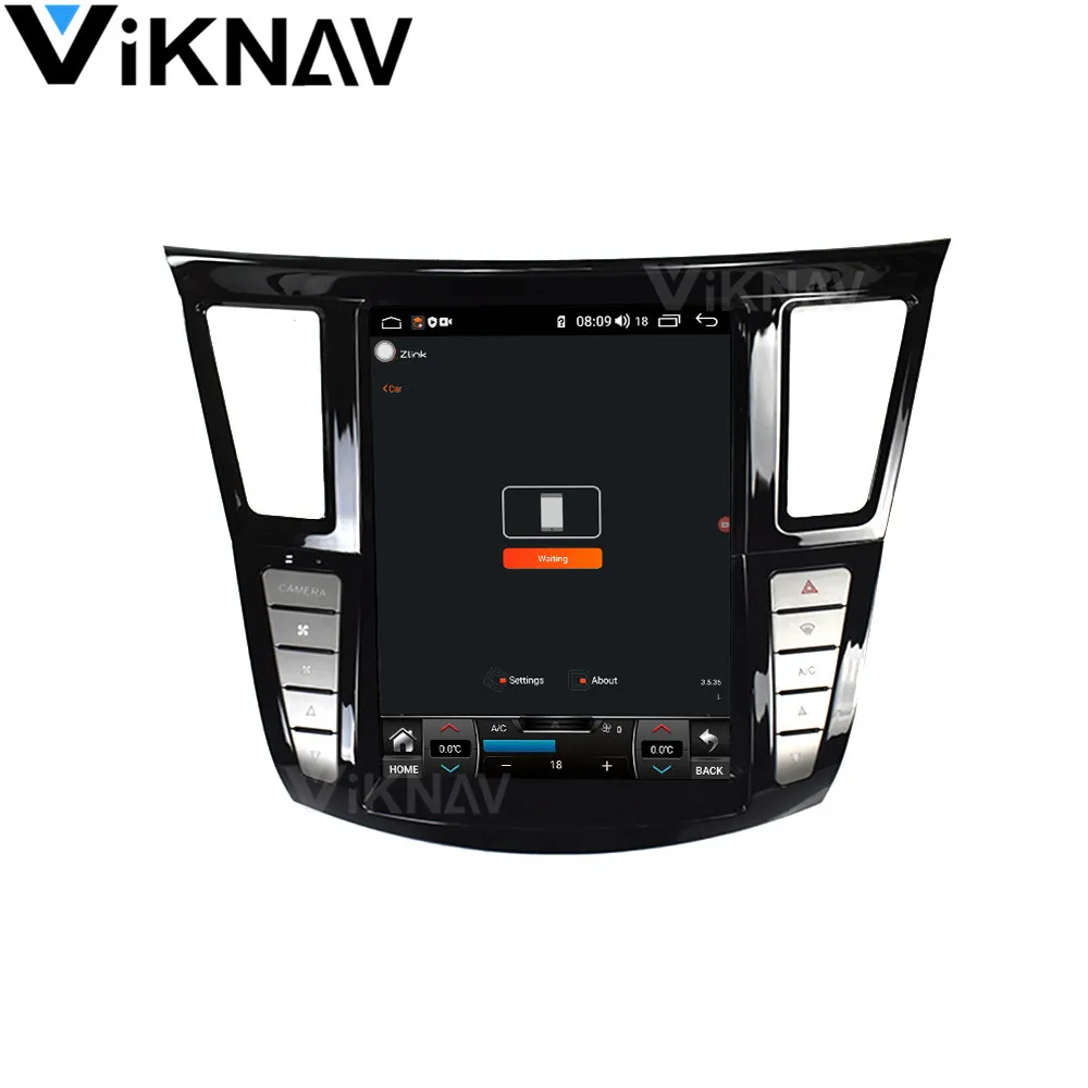 

Android car radio stereo GPS navigation Tesla style For Infiniti JX35 2011 2012 2013 multimedia player DVD player