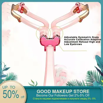 

1 pcs New Adjustable Eyebrow Shapes Stencil Makeup Model Template Tool