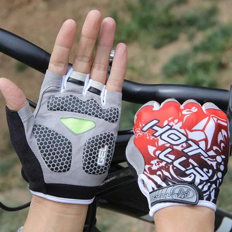 Нескользящие велосипедные перчатки стильные дышащие с коротким рукавом до локтя