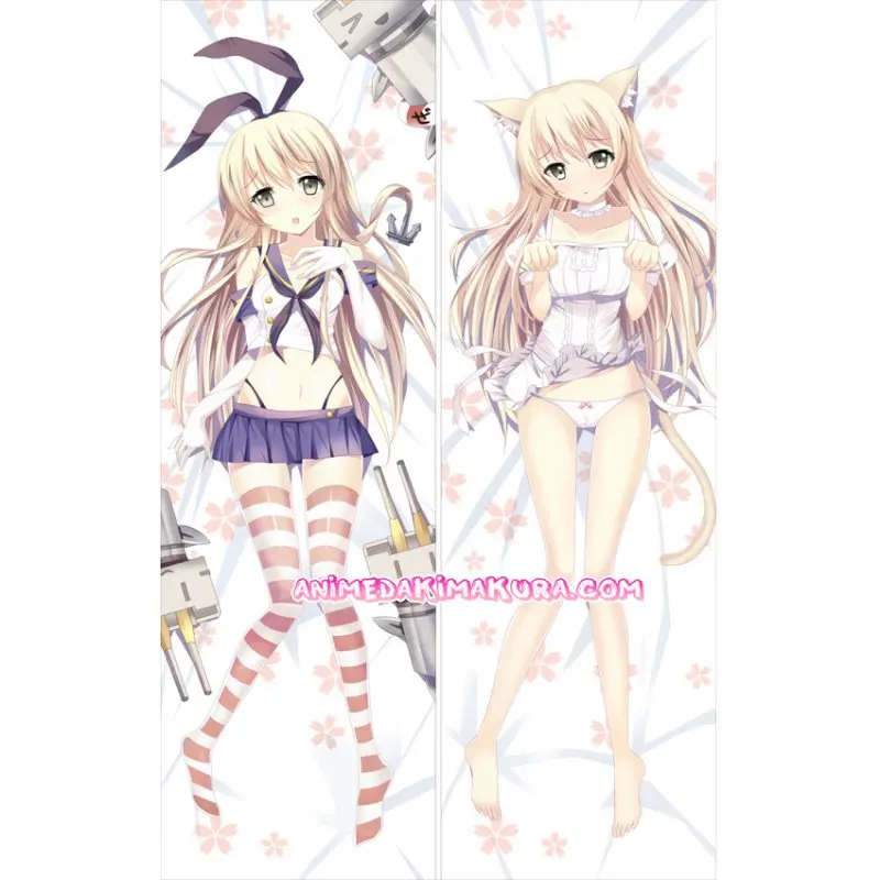 Коллекция Kantai наволочка для подушки kanклей Dakimakura Shimakaze 04 подарок на заказ | Дом и