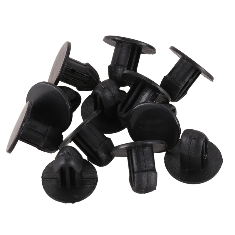 

12 Pieces Mini Screw Plastic Car Cover Clips 6mm Diameter for Honda