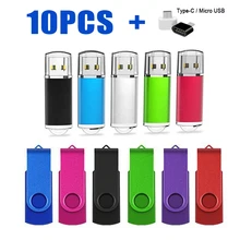 10PCS/lot  Colour USB Flash Drive Pen Drive 1GB 2GB 4GB 8GB 16GB 32GB 64GB Memory Stick 128GB USB Stick Gift Free Custom LOGO