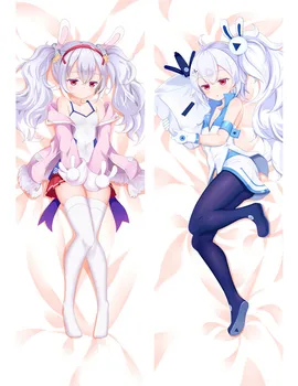 

Anime Azur Lane Body Pillow Cover Case Laffey Hammann Sexy Pillowcases Peach Skin 2 Way Throw Otaku Pillow case