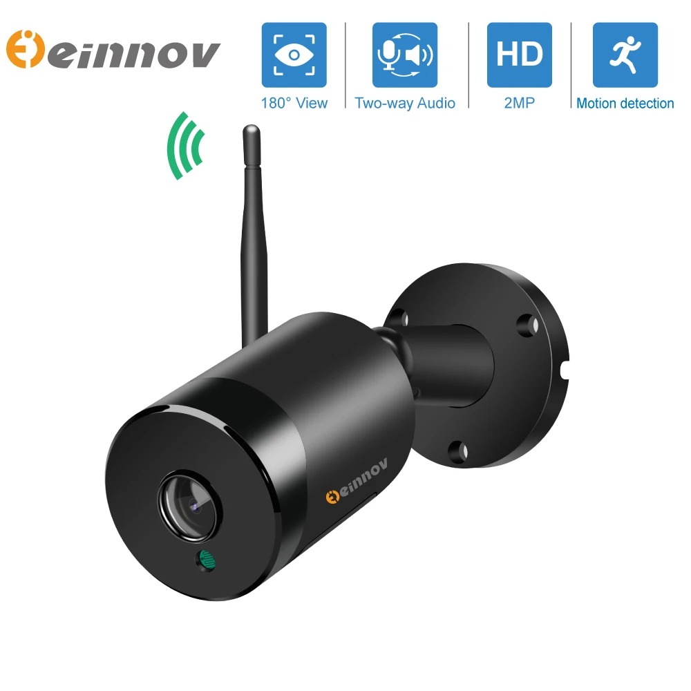 IP камера Einnov 180 градусов Wi Fi 1080P 2 МП|Камеры видеонаблюдения| |