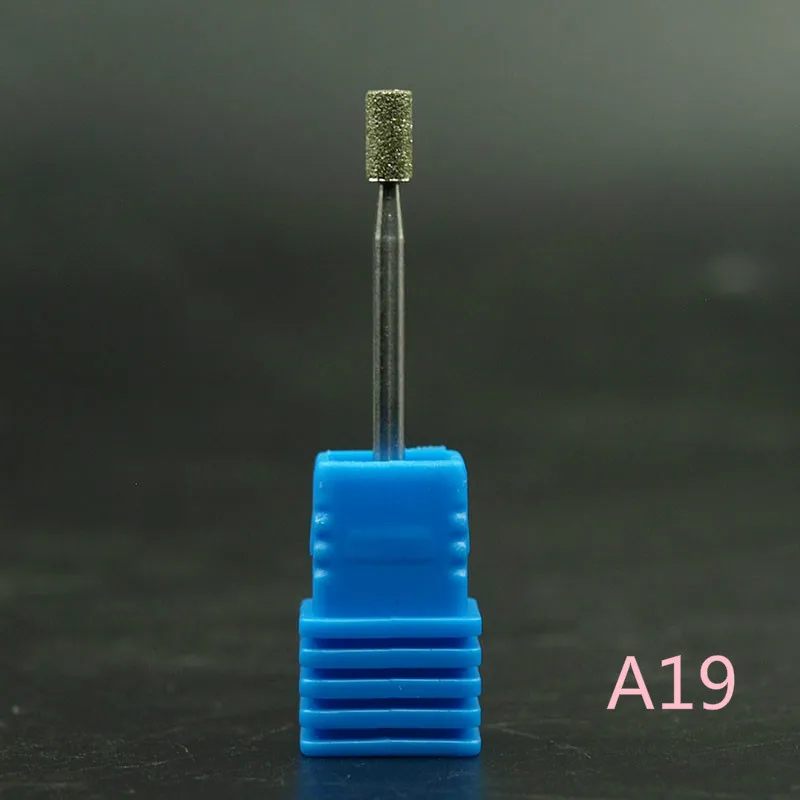EasyNail 3/3" Алмазная дрель для ногтей Фрезерный резак для ногтей электрическое сверло для ногтей для маникюра Сверла Биты-аксессуары сверло для ногтей - Цвет: A19
