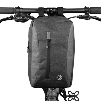

Bike Handlebar Bags Large Capacity Cycling Handlebar Storage Bike Front Bag for Bike Scooter Fold Bike