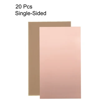 

uxcell Side Copper Clad Laminate PCB Printed Circuit Board 130x75mm Single20pcs