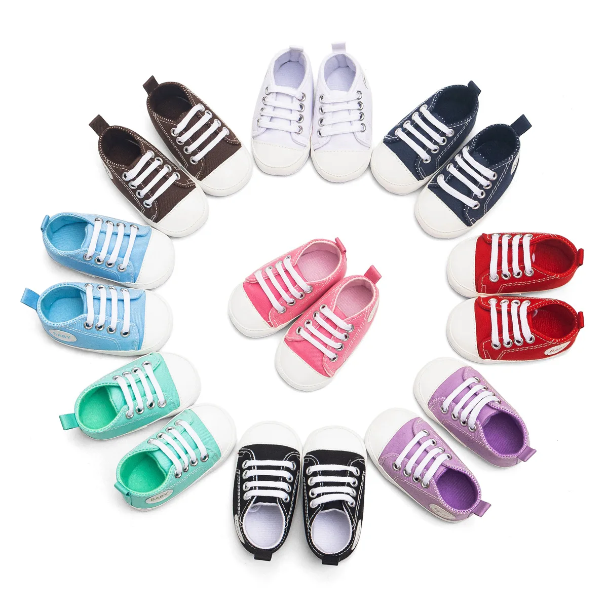 

2020 new season shoes casual atmosphere side baby soft bottom baby toddler shoes 0-1 year old baby indoor shoes 7 colors