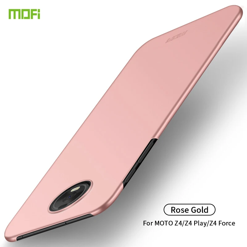 MOFi для Motorola Moto Z4 Force чехол для ПК Жесткий Роскошный защитный чехол для Motorola Moto Z4 Force Fundas Phone Shell