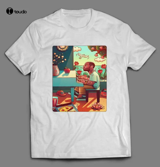 MAC MILLER OG MASHUP Graphic Art T-Shirt 1