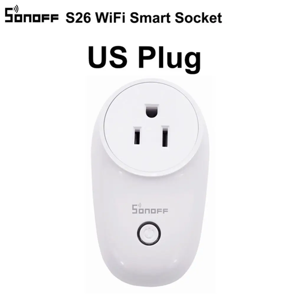 S26 Sonoff умный зарядный порт дистанционное управление Wi-Fi Беспроводная розетка домашняя розетка работает с Alexa Google Assistant IFTTT