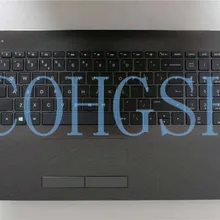 Ноутбук Упор для рук верхнюю крышку чехол черного цвета для hp 15-BR 15-BW 15-BS 250 255 G6 AP204000610 UK