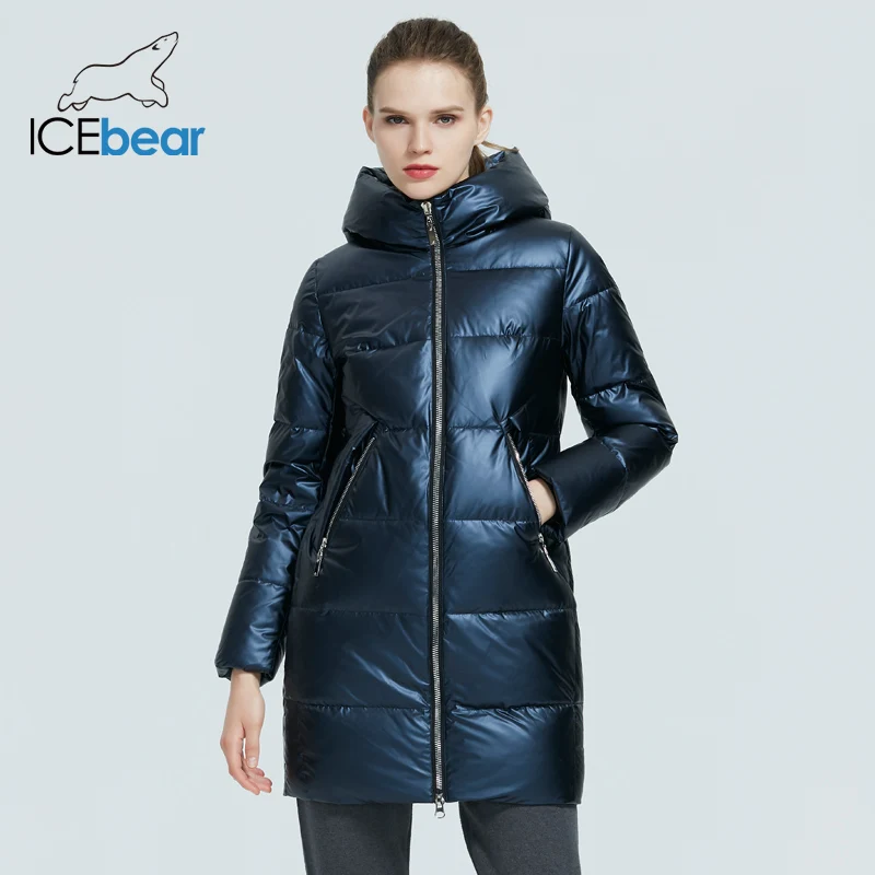 ICEbear 2020 Winter Casual Модные женские пальто из высококачественной женской одежды Жакет