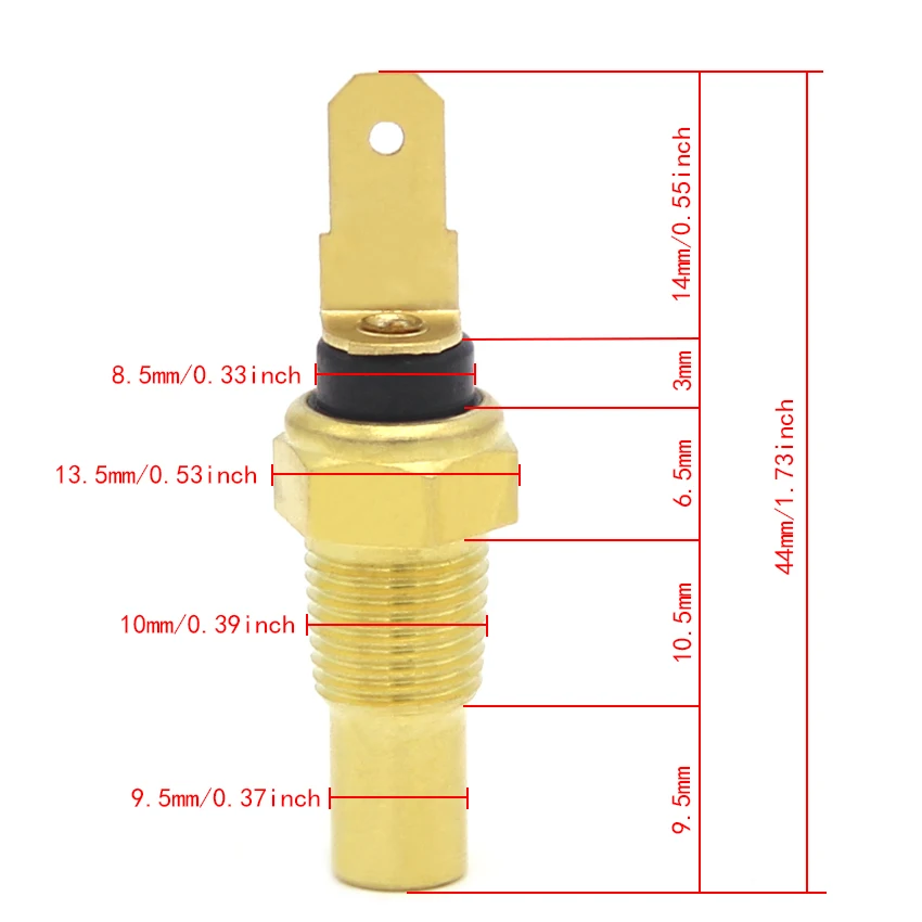 Coolant Water Temperature Sensor for Kawasaki Ninja 500 EX250 EX500 ZZR250 89-09