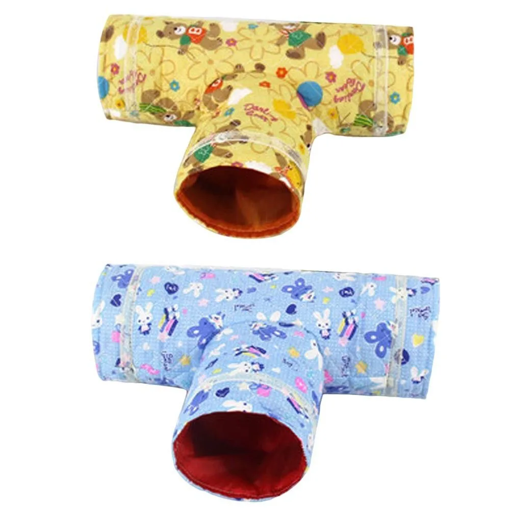 

3 Holes Cat Tunnel Toys Foldable Pet Cat Training Toy Interactive Tube Fun Toy For Cat Rabbit Animal Play Tunnel Tube