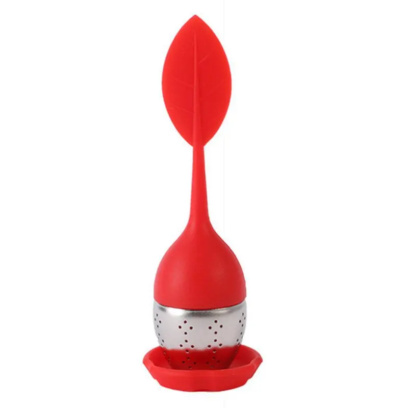 1pc Strawberry Tea Infuser Stainless Steel Tea Ball Leaf Tea Strainer for Brewing Device Herbal Spice Filter Kitchen Tools