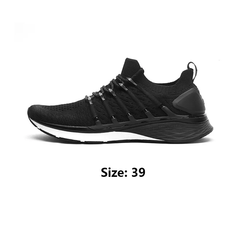 Xiaomi Mijia Shoes 3 кроссовки 3th мужские спортивные беговые кроссовки Новинка Uni-Molding 2,0 удобные и Нескользящие - Цвет: Black 39